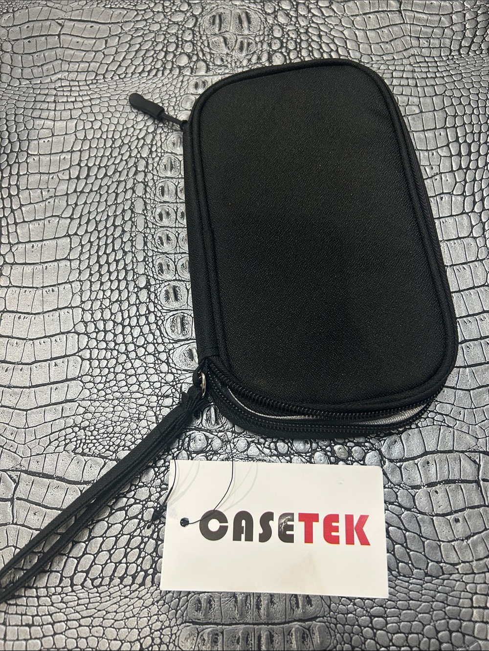 Black Portable Accessories Travel Case